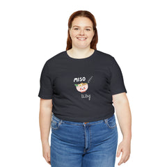 Miso Lazy - Unisex Jersey Slim Tee