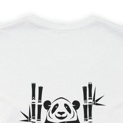 Bear No Regrets - Panda - Unisex Jersey Slim Tee