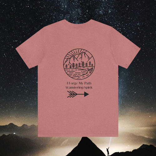 Wandering Spirit - Mountain - Unisex Jersey Slim Tee