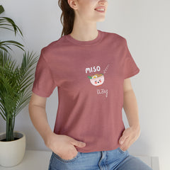 Miso Lazy - Unisex Jersey Slim Tee