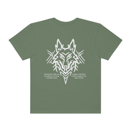 Conquer Your World - Lone Wolf - Unisex Streetwear Tee