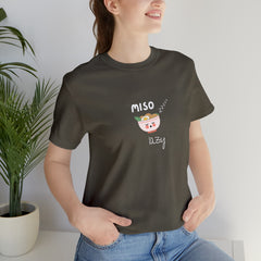 Miso Lazy - Unisex Jersey Slim Tee