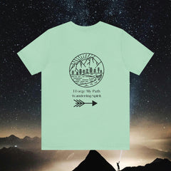 Wandering Spirit - Mountain - Unisex Jersey Slim Tee