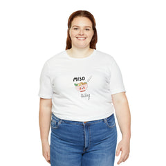 Miso Lazy - Unisex Jersey Slim Tee