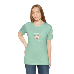 Miso Lazy - Unisex Jersey Slim Tee