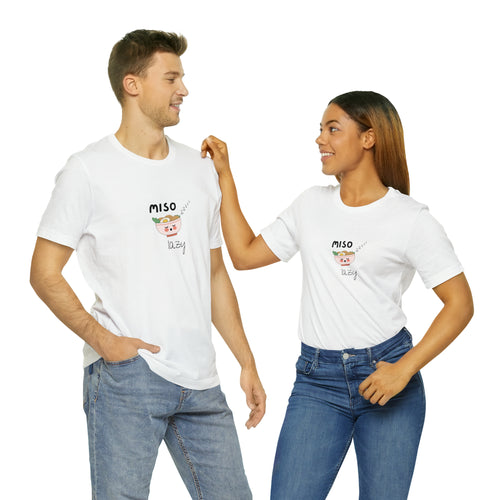 Miso Lazy - Unisex Jersey Slim Tee