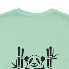 Bear No Regrets - Panda - Unisex Jersey Slim Tee