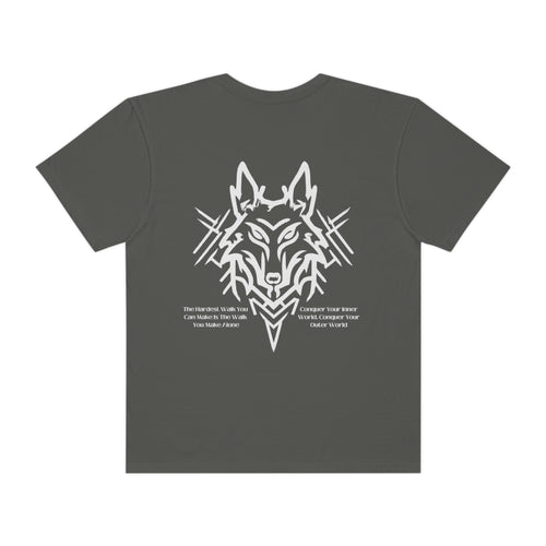 Conquer Your World - Lone Wolf - Unisex Streetwear Tee