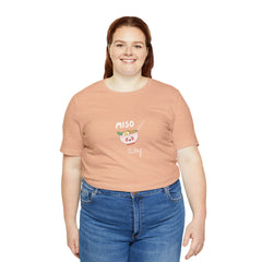 Miso Lazy - Unisex Jersey Slim Tee