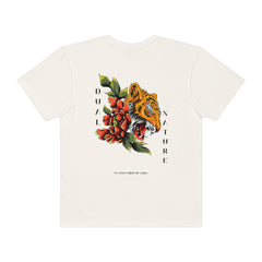 Dual Nature - Tiger Bloom - Unisex Streetwear Tee