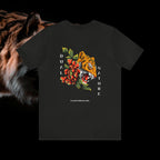 Dual Nature - Tiger Bloom - Unisex Jersey Slim Tee