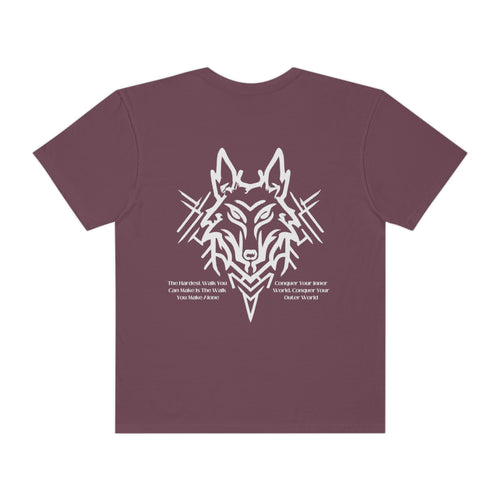 Conquer Your World - Lone Wolf - Unisex Streetwear Tee