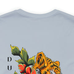 Dual Nature - Tiger Bloom - Unisex Jersey Slim Tee