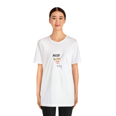 Miso Lazy - Unisex Jersey Slim Tee