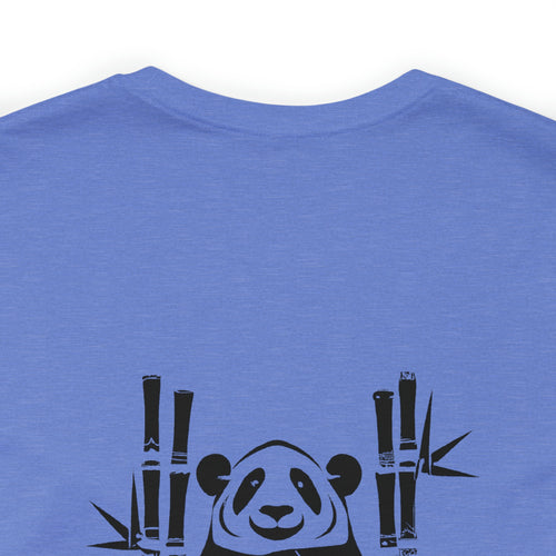 Bear No Regrets - Panda - Unisex Jersey Slim Tee