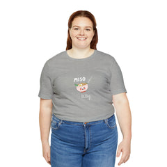 Miso Lazy - Unisex Jersey Slim Tee