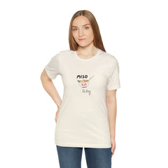 Miso Lazy - Unisex Jersey Slim Tee