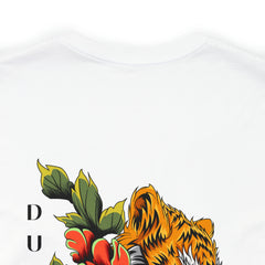 Dual Nature - Tiger Bloom - Unisex Jersey Slim Tee