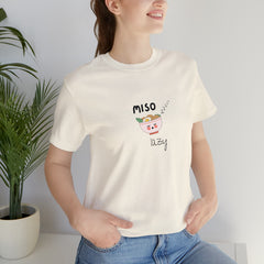 Miso Lazy - Unisex Jersey Slim Tee