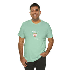 Miso Lazy - Unisex Jersey Slim Tee