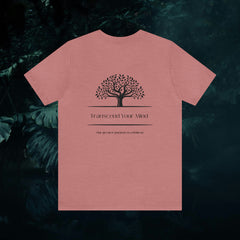 Transcend Your Mind - Tree of Life - Unisex Jersey Slim Tee