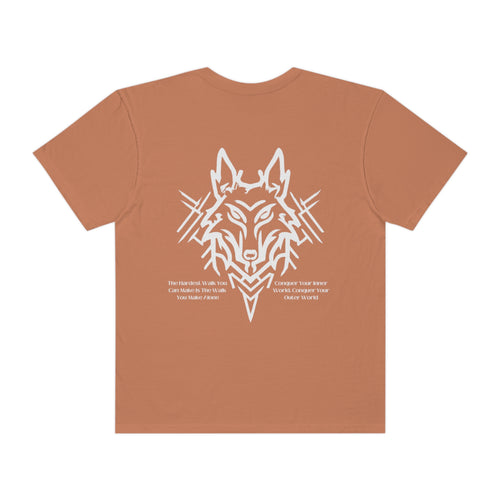 Conquer Your World - Lone Wolf - Unisex Streetwear Tee