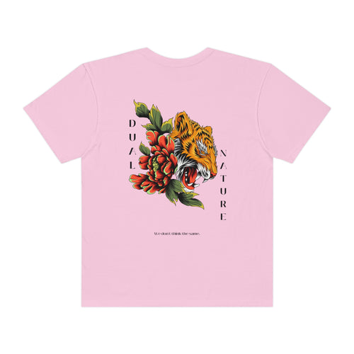 Dual Nature - Tiger Bloom - Unisex Streetwear Tee