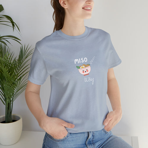 Miso Lazy - Unisex Jersey Slim Tee