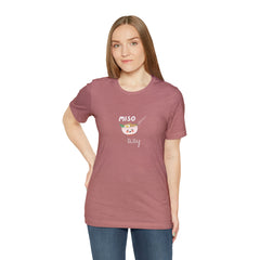 Miso Lazy - Unisex Jersey Slim Tee