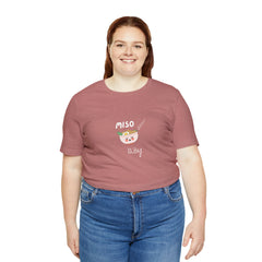 Miso Lazy - Unisex Jersey Slim Tee